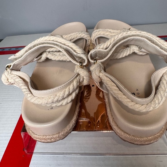 ASOS Cream Rope Sandals - Picture 3 of 7